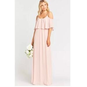 Show Me Your MuMu Light Pink Maxi Bridesmaid/Homecoming/Formal Dress